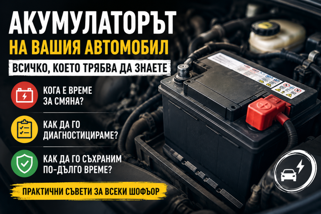 Кога акумулаторът на вашия автомобил е за смяна, как да го диагностицираме и как да го съхраним по-дълго